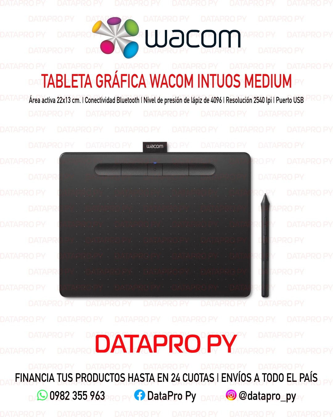 Tableta Gráfica Wacom Intuos Medium Tableta Gráfica Wacom Intuos Medium